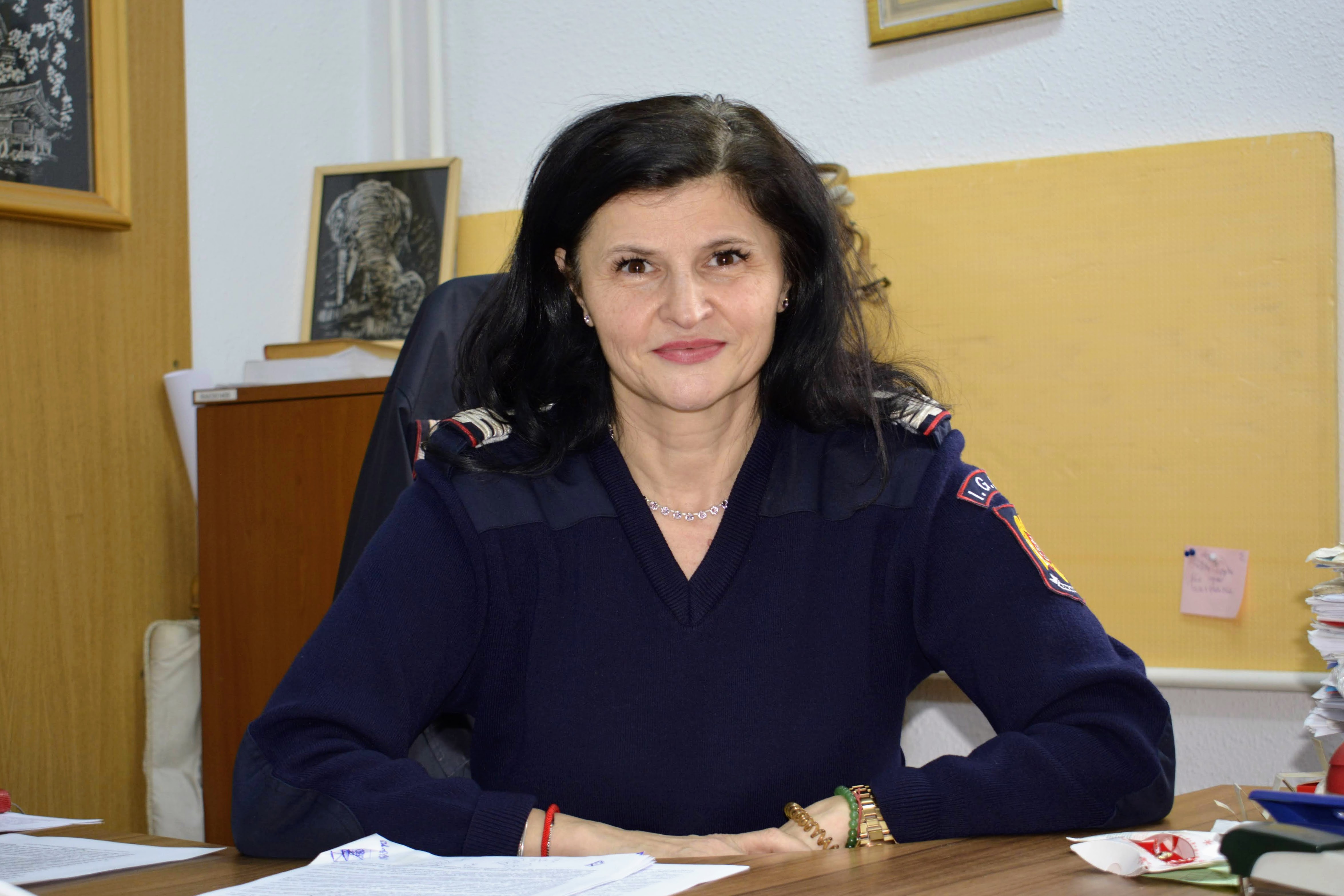 Colonel Cristina Moldovan: „Îmi iubesc colegii foarte mult și țin la formarea lor”