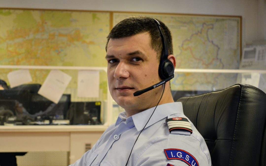 Plutonier Adjutant Dragoș Păcurariu: „Colaborarea este cea mai importantă în cazul unei intervenții”
