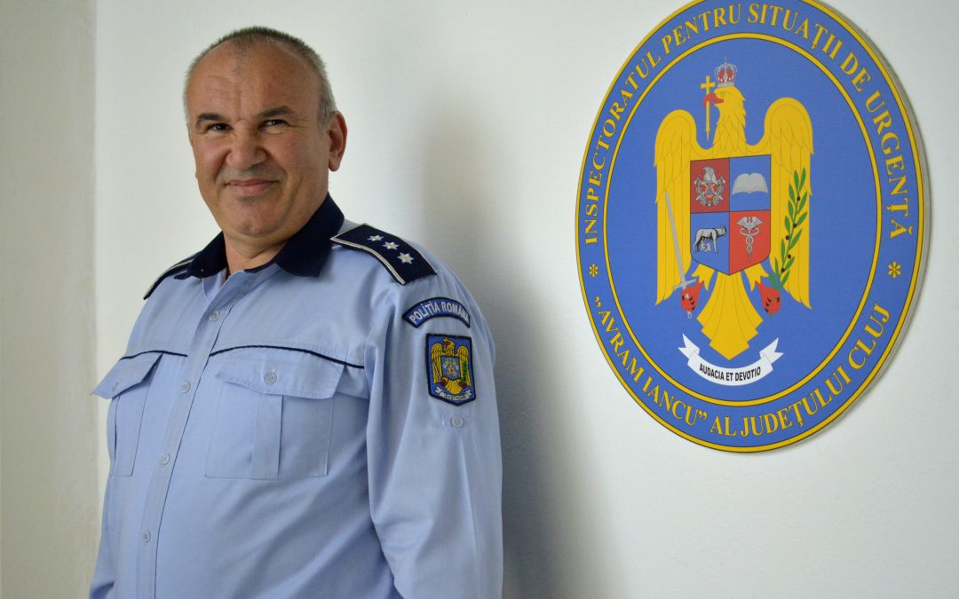 Comisar-Șef Călin Pop: „Poliția mi-a oferit întotdeauna mult sprijin, iar colaborarea cu pompierii este fantastică”